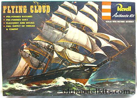 Revell 1/232 Flying Cloud with Sails - With 'S' Glue -  'S' Issue, H344-298 plastic model kit